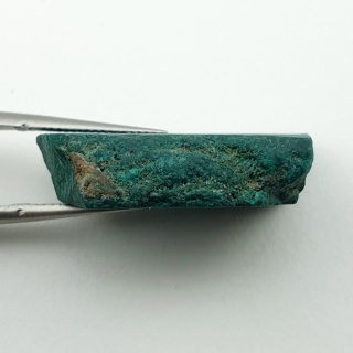 Malachit cięty surowy 26x17 mm nr 175