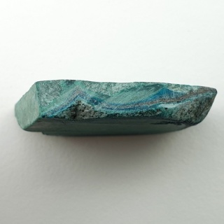 Malachit cięty surowy 26x20 mm nr 127