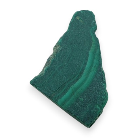 Malachit cięty surowy 26x20 mm nr 156