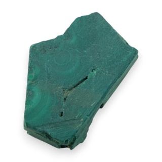 Malachit cięty surowy 27x17 mm nr 157