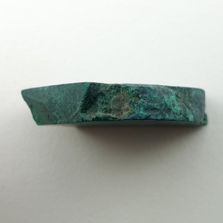 Malachit cięty surowy 27x24 mm nr 181