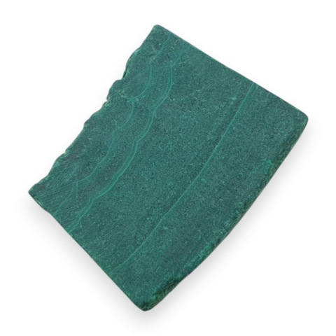 Malachit cięty surowy 28x21 mm nr 136