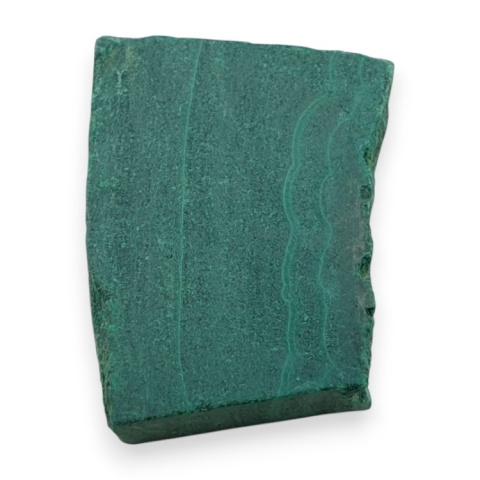 Malachit cięty surowy 28x21 mm nr 136