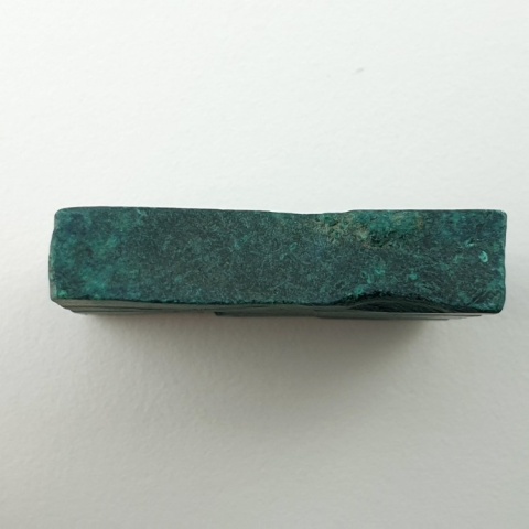 Malachit cięty surowy 28x21 mm nr 140