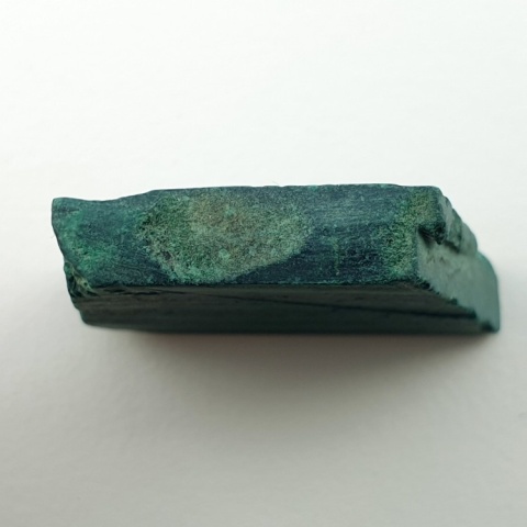 Malachit cięty surowy 29x23 mm nr 129