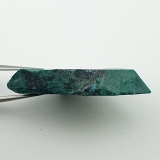 Malachit cięty surowy 32x18 mm nr 163