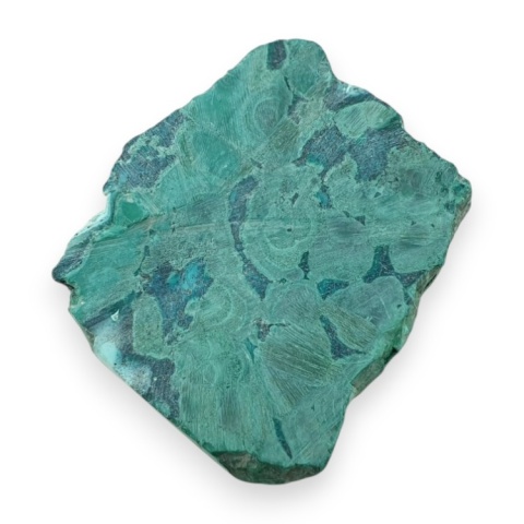 Malachit cięty surowy 32x29 mm nr 120