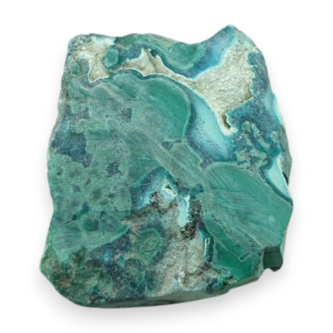 Malachit cięty surowy 32x29 mm nr 120