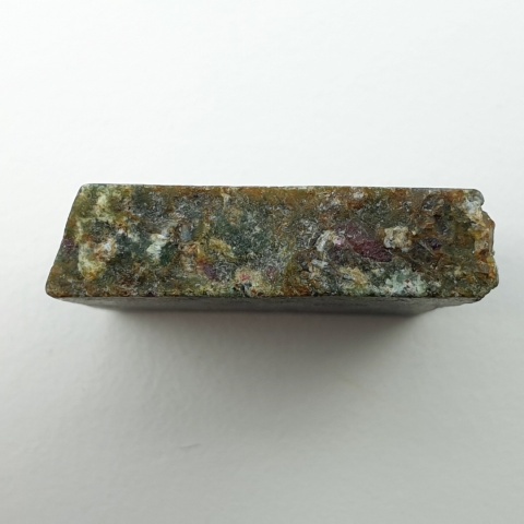 Ruby in fuchsite cut raw 27x22 mm no 60