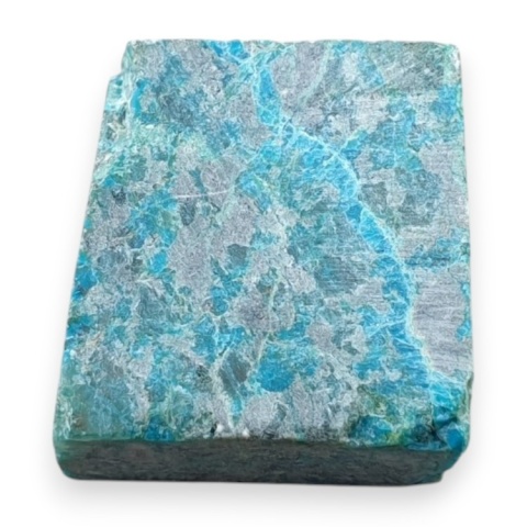 Chryzokola cięta surowa 18x18 mm nr 111