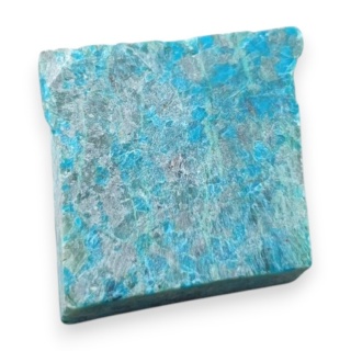 Chryzokola cięta surowa 22x21 mm nr 133