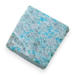 Chryzokola cięta surowa 22x22 mm nr 137