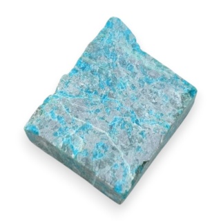 Chryzokola cięta surowa 24x20 mm nr 114