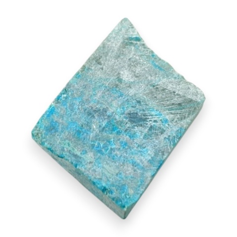 Chryzokola cięta surowa 25x20 mm nr 128