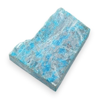 Chryzokola cięta surowa 25x21 mm nr 139