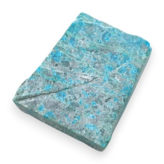 Chryzokola cięta surowa 25x22 mm nr 132