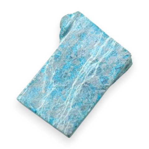 Chryzokola cięta surowa 27x21 mm nr 126