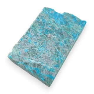 Chryzokola cięta surowa 28x19 mm nr 125