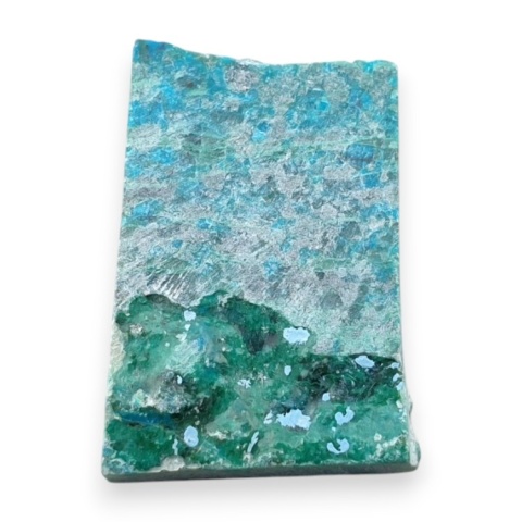 Chrysocolla cut raw 28x19 mm no 125