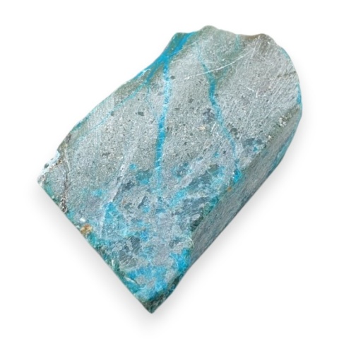 Chryzokola cięta surowa 28x19 mm nr 136