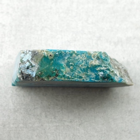 Chryzokola cięta surowa 28x19 mm nr 136