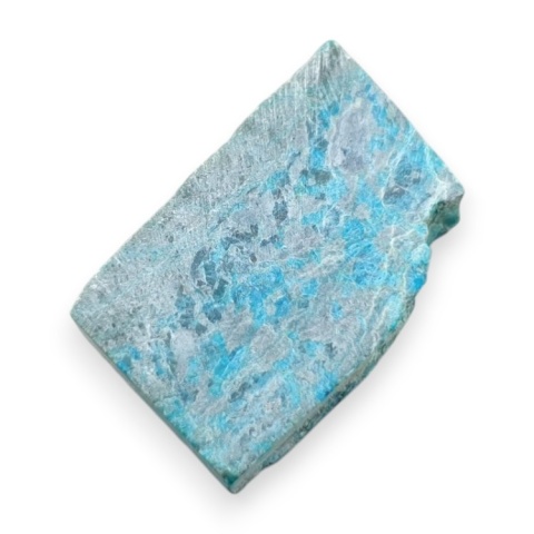 Chryzokola cięta surowa 29x20 mm nr 122