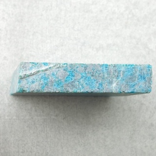 Chryzokola cięta surowa 32x27 mm nr 106