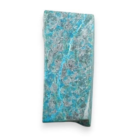 Chryzokola cięta surowa 33x16 mm nr 112