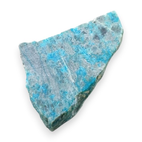 Chryzokola cięta surowa 33x22 mm nr 109