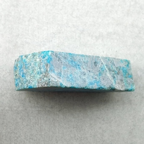 Chryzokola cięta surowa 33x22 mm nr 109
