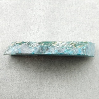 Chryzokola cięta surowa 38x24 mm nr 107
