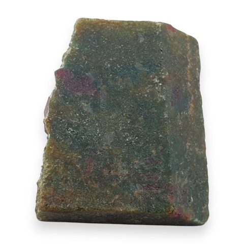 Ruby in fuchsite cut raw 21x18 mm no 146