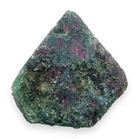 Rubin w fuchsycie cięty surowy 21x18 mm nr 151