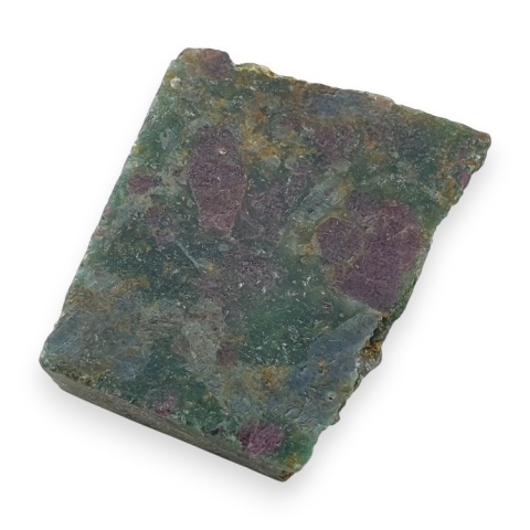 Ruby in fuchsite cut raw 22x18 mm no 133