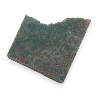 Rubin w fuchsycie cięty surowy 22x21 mm nr 135