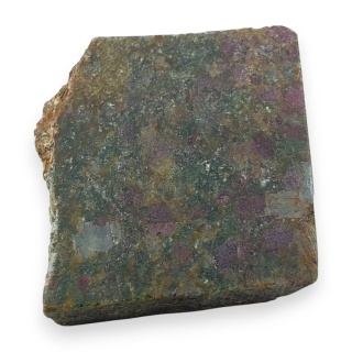 Rubin w fuchsycie cięty surowy 22x21 mm nr 142