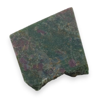 Rubin w fuchsycie cięty surowy 23x22 mm nr 129