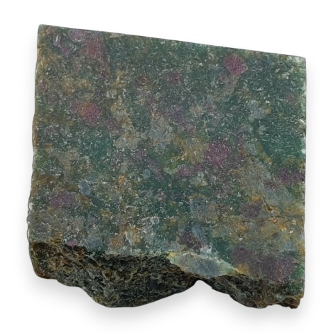 Rubin w fuchsycie cięty surowy 23x22 mm nr 140