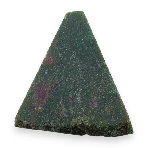 Ruby in fuchsite cut raw 24x21 mm no 125