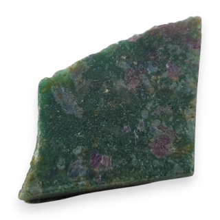 Rubin w fuchsycie cięty surowy 25x17 mm nr 153