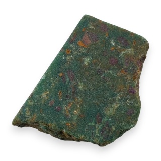 Rubin w fuchsycie cięty surowy 25x20 mm nr 122