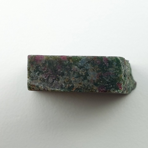 Ruby in fuchsite cut raw 25x21 mm no 118