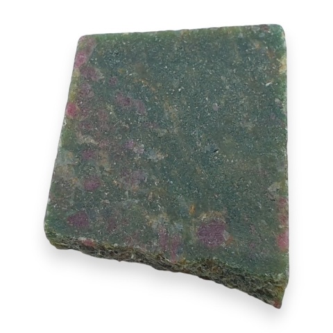 Ruby in fuchsite cut raw 25x21 mm no 118