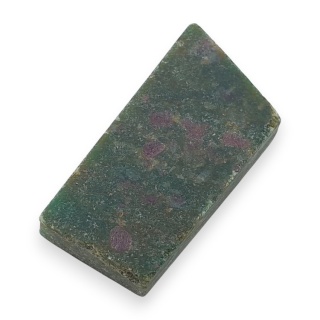 Rubin w fuchsycie cięty surowy 26x14 mm nr 117