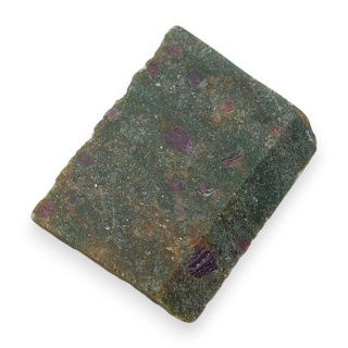 Rubin w fuchsycie cięty surowy 26x21 mm nr 97