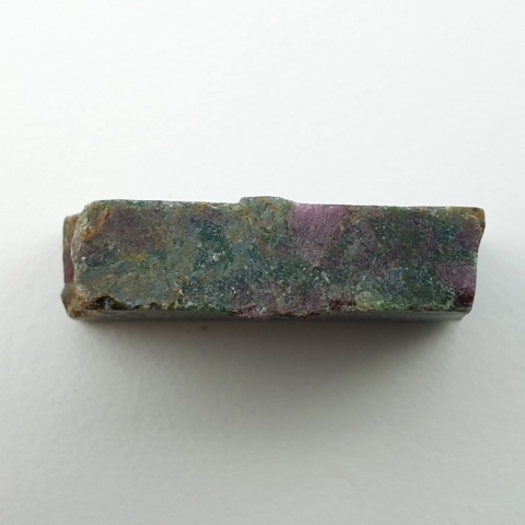 Ruby in fuchsite cut raw 27x18 mm no 126