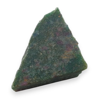 Rubin w fuchsycie cięty surowy 27x18 mm nr 149