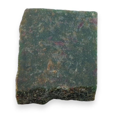 Rubin w fuchsycie cięty surowy 27x22 mm nr 64