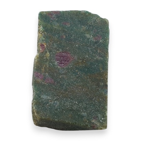 Rubin w fuchsycie cięty surowy 29x17 mm nr 131