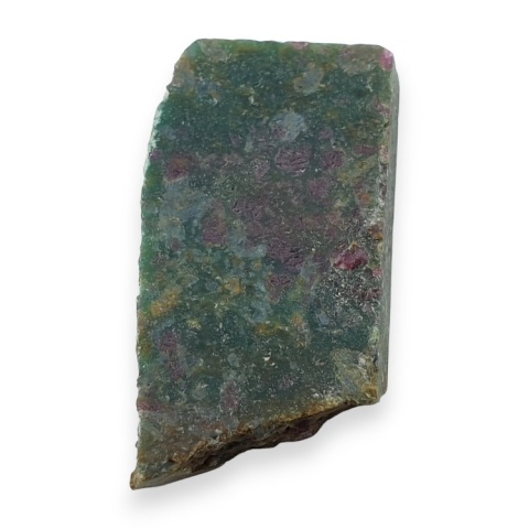 Rubin w fuchsycie cięty surowy 30x16 mm nr 109